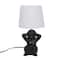 15.25" Black Monkey Tabletop Lamp by Ashland®